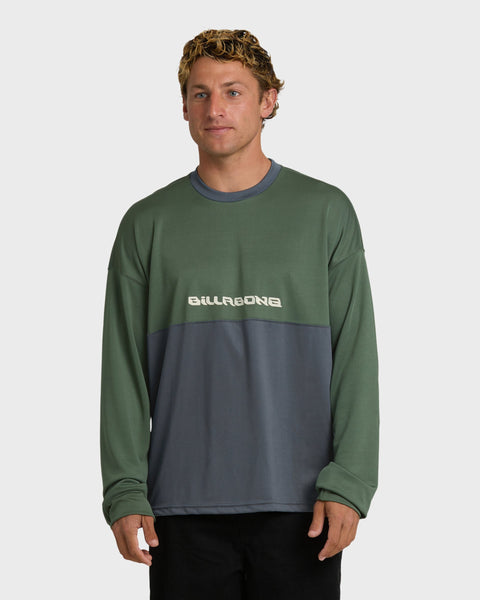 Billabong Deep Fake Crew Ls - HUN