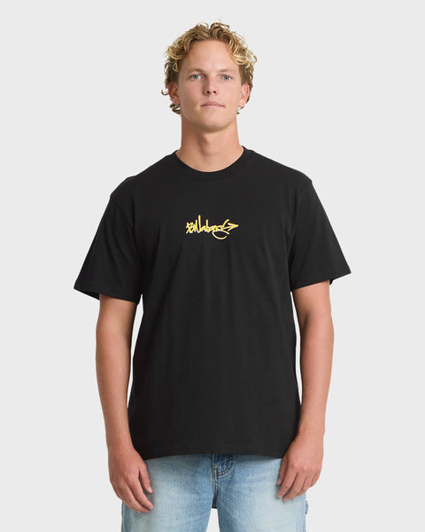 Billabong Occys Point Prem Tee - BLK