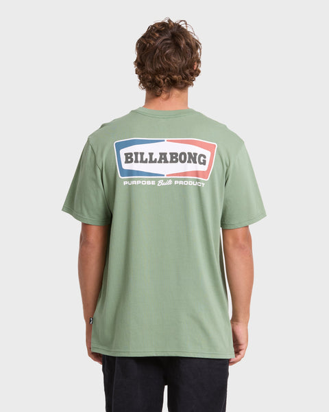 Billabong Walled Prem Tee - HEG