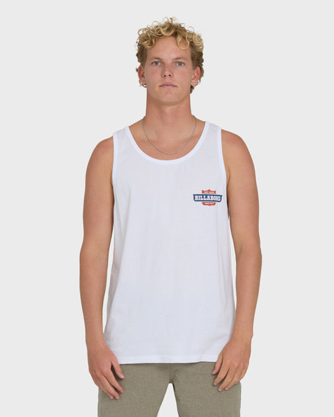 Billabong Walled Prem Tank - WHT