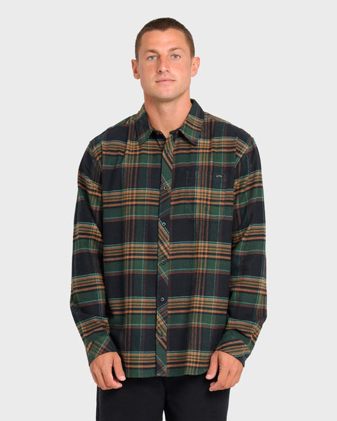 Billabong Coastline Flannel - BLK