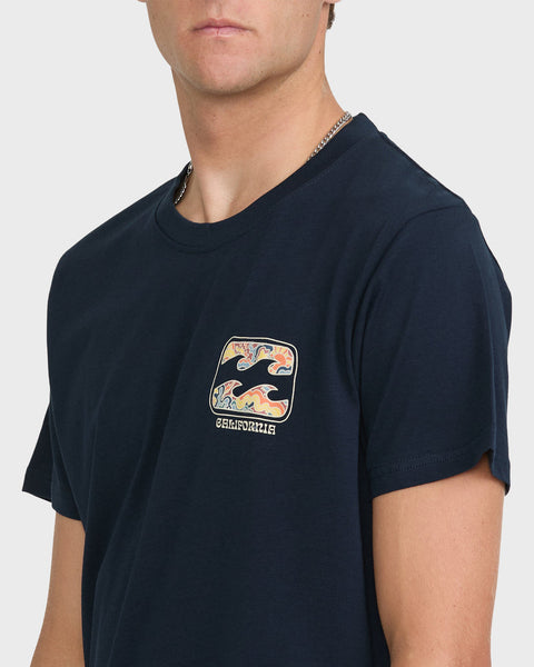Billabong Crayon Wave Ca Basic Tee