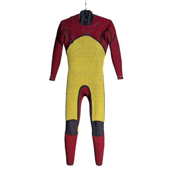 wetsuit inside out showing soft material