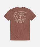 Striper Tee - Brown