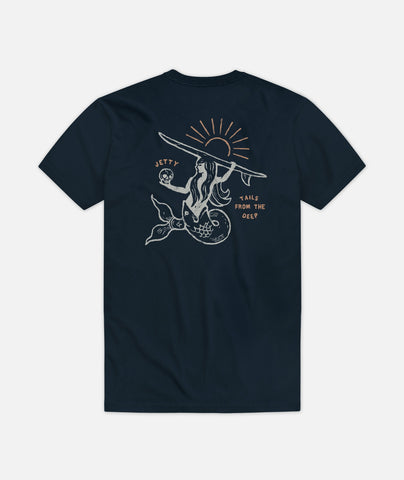 Tails Tee - Navy