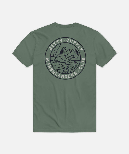 Marshlander Tee - Forest Green