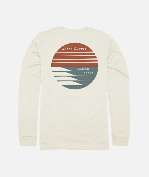 Coastline LS Tee - Tan