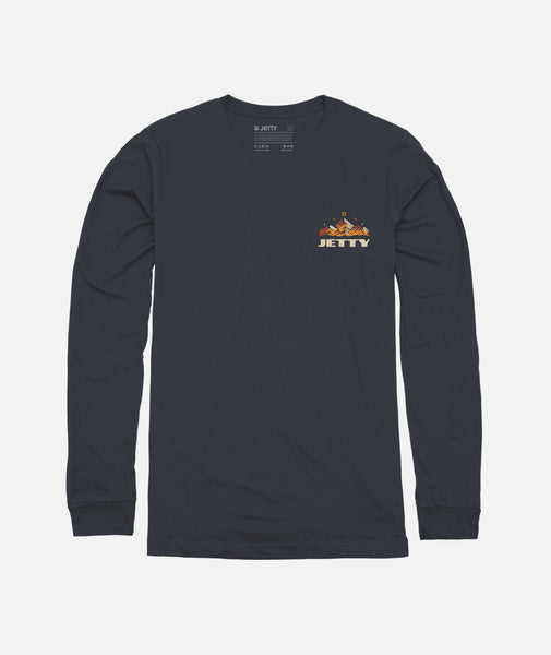 Palisades LS Tee - Carbon