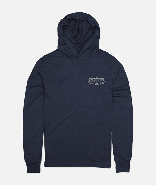 Legacy Tee Hoodie - Navy