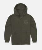Surf Kit Zip - Military Green