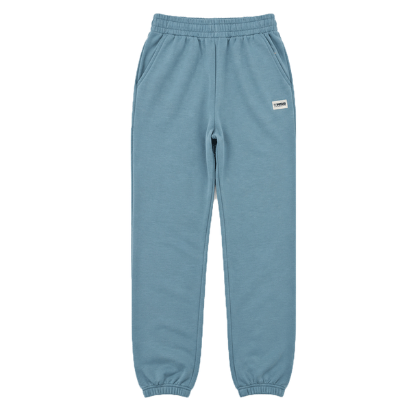 front of light blue sweatpants with side pockets and small HSS patch logo