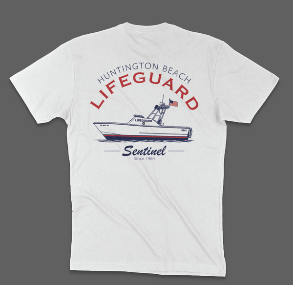 HBMS SENTINAL Tee - White