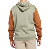 Throttle Blocked Pullover Fleece Hoodie