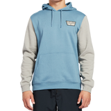 Throttle Blocked Pullover Fleece Hoodie