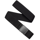 black elastic belt with plastic buckle