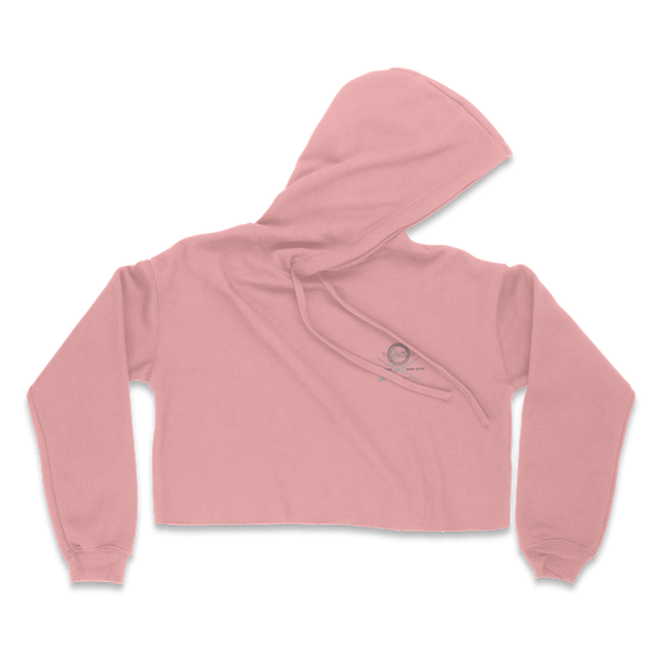 Pink hoodie on a white background