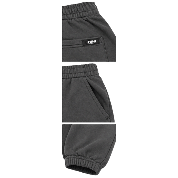 close up photos of hss logo, pockets 