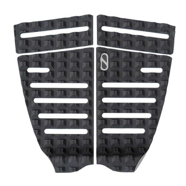 black 4 piece traction pad with no arch