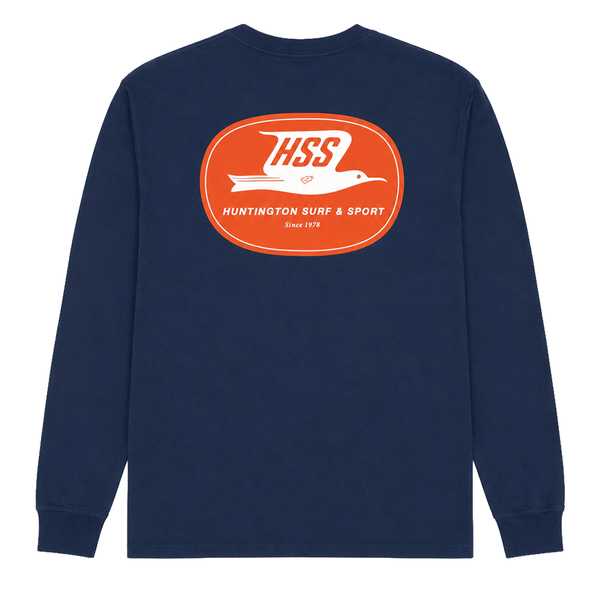 FLYER LONGSLEEVE T-SHIRT NAVY