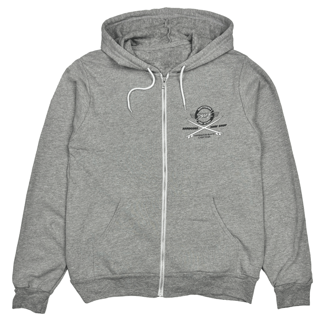 HSS Womens Hardcore ZIP Hoodie | Huntington Surf & Sport HSS Womens Hardcore ZIP Hoodie | Huntington Surf & Sport