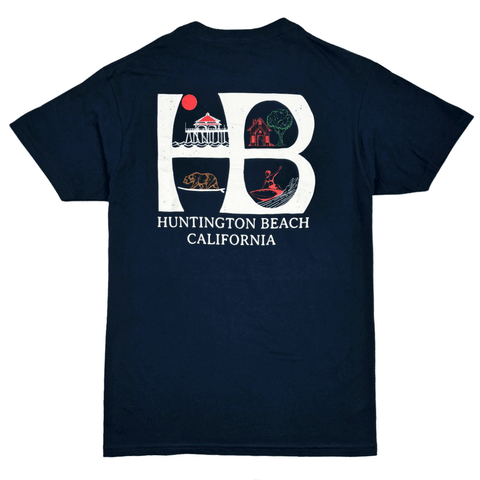 HSS HB LOGO TEE NAVY