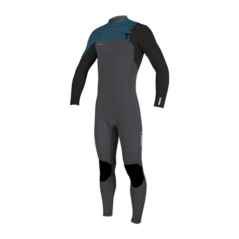 youth grey wetsuit on white background