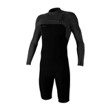 Black long sleeve spring wetsuit with chest zip