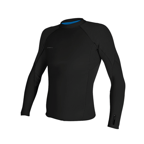 front of black wetsuit jacket