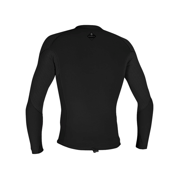 back of black wetsuit jacket