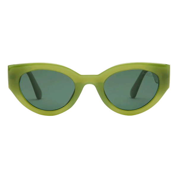 green sunglasses