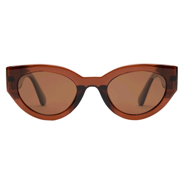 brown sunglasses
