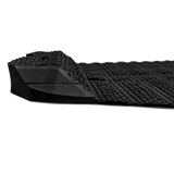 black kick tail of a surf traction pad 