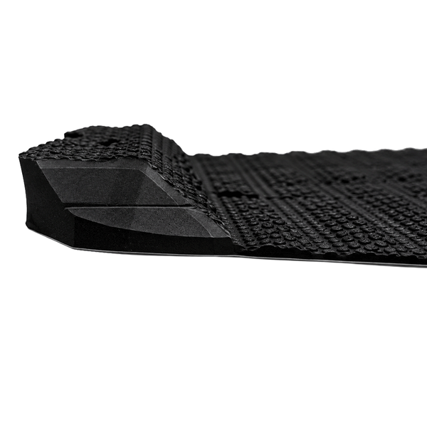 black kick tail of a surf traction pad 