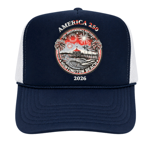 2026 INDEPENDENCE DAY FOAM TRUCKER NAVY