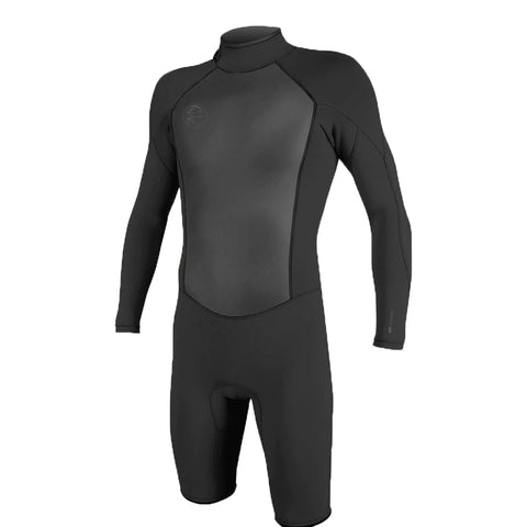 Black wetsuit on a white background