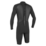 Black wetsuit on a white background