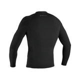 back of black long sleeve wetsuit jacket