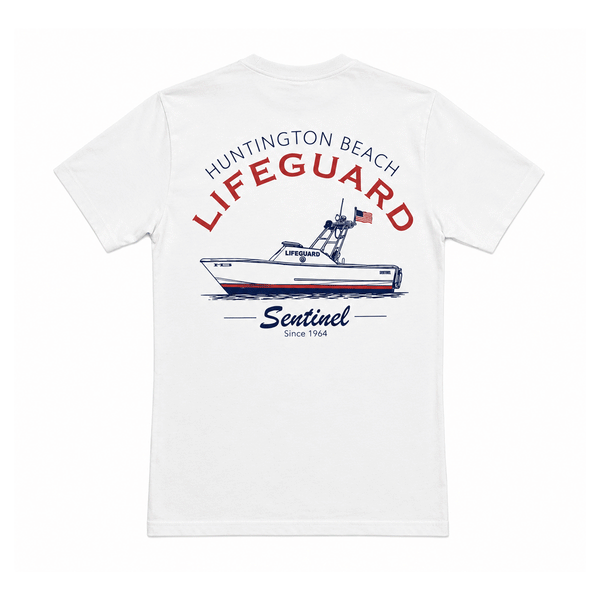 HBMS SENTINEL Tee - White