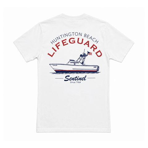 HBMS SENTINEL Tee - White