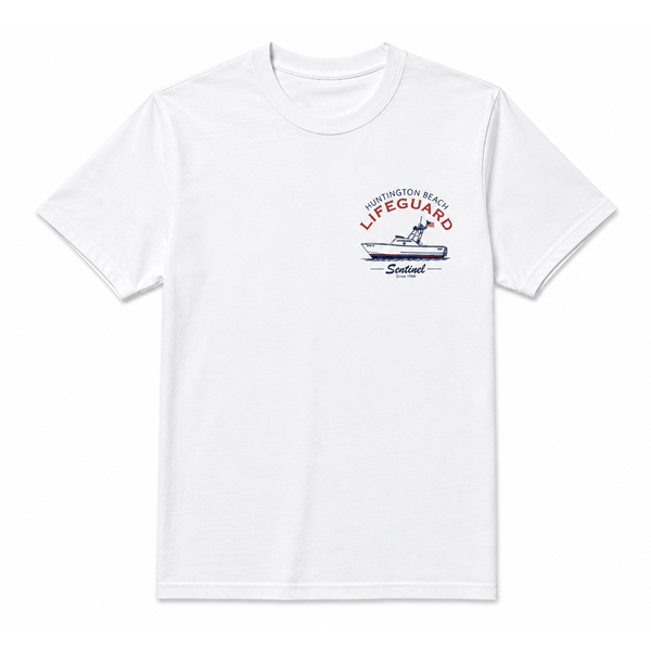 HBMS SENTINEL Tee - White