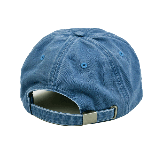 back of dad hat with adjustable strap