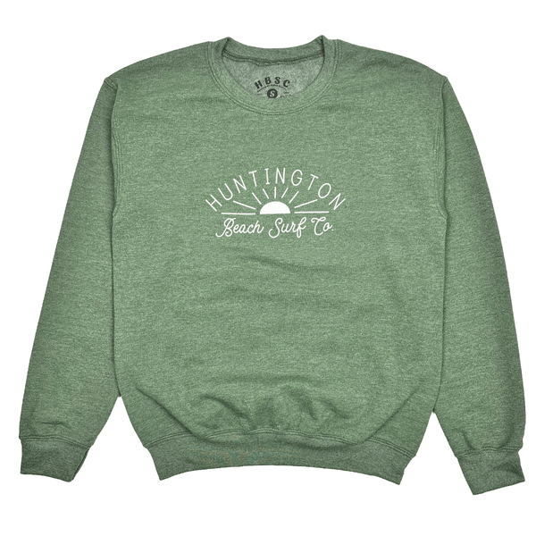 SUNRISE CREWNECK green