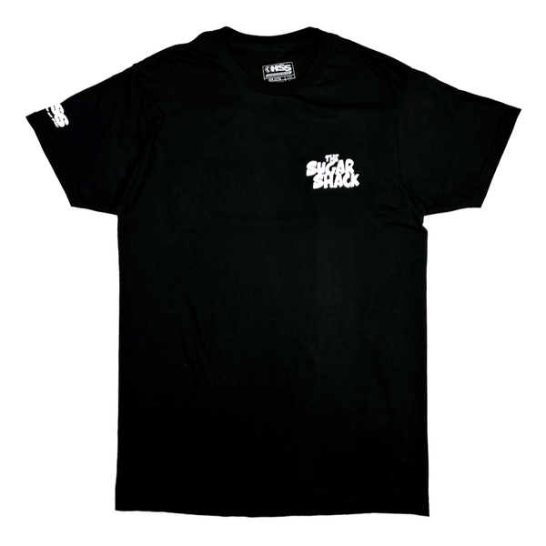 THE SUGAR SHACK TEE black