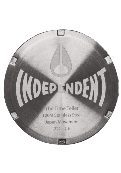Independent Time Teller - All Silver