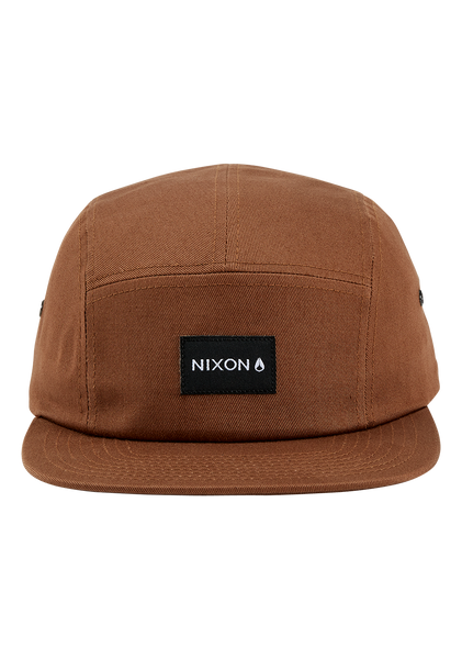Mikey 5 Panel Hat - Gray