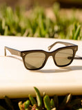 HUXTON-Crystal Black / Green Polarized