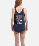 Womens Windswept Tank - Navy