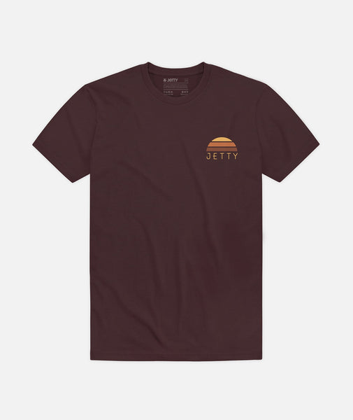 Sunup Tee - Oxblood