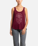 Aster Tank - Maroon