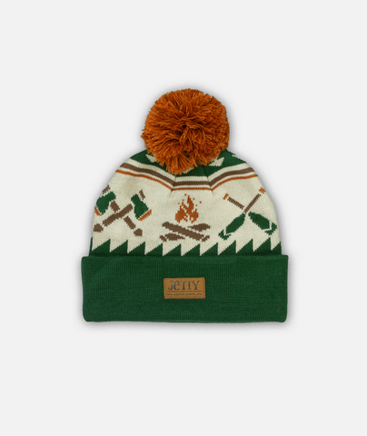 Campfire Beanie - Forest Green